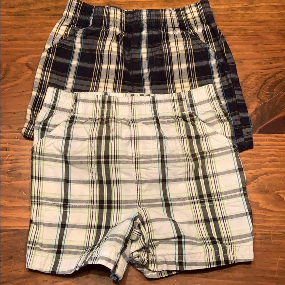 12mo Plaid Shorts